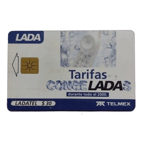 Tarjeta Telefónica Telmex - Tarifas Congeladas