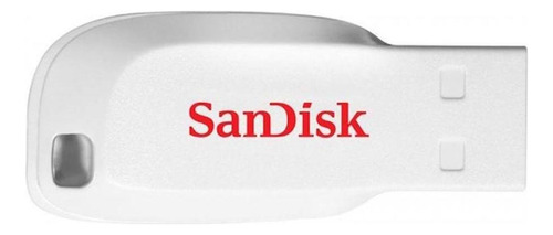 Pendrive Sandisk Cruzer Blade 16gb 2.0 Blanco