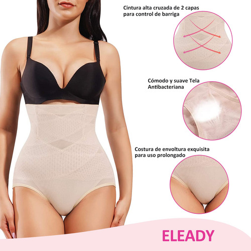Eleady Pantalón Corto Moldeador Bragas Faja Para Mujer
