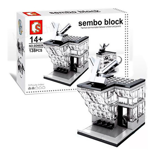 Sembo Block - Bloques Para Armar Ciudades Cf-2054