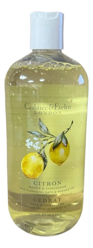 Crabtree & Evelyn Citron Gel Limpiador De Piel Para Baño Y.