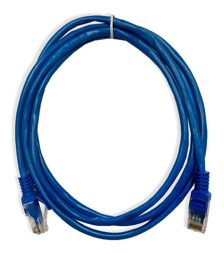Imagen 1 de 10 de Cable De Red Lan Ethernet 1,5 Metros Para Internet Cat 5e