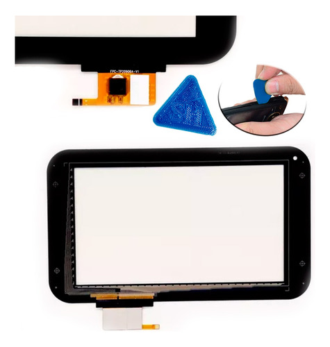 Touch Tactil Vidrio Tablet Toshiba At7-a / Fpc-tp20906a-v1