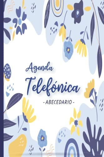 Agenda Telefonica Abecedario: Libreta De Direcciones Y Conta