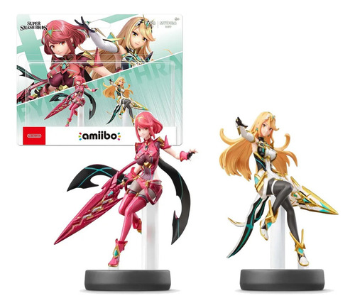 Nintendo Amiibo Super Smash Bros, Pyra Y Mythra De Xenoblade