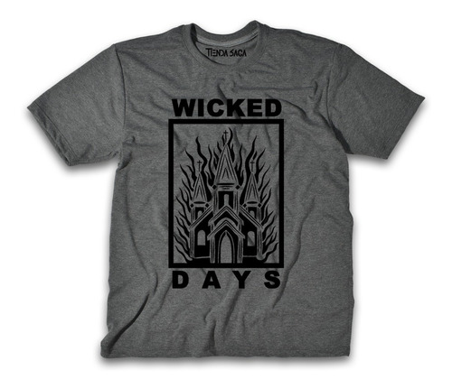 Camiseta Wicked Days Ropa Urbana Dark