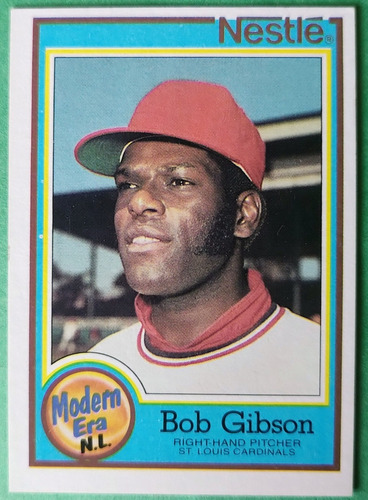 Bob Gibson,1.987 Topps Nestlé Modern Era 