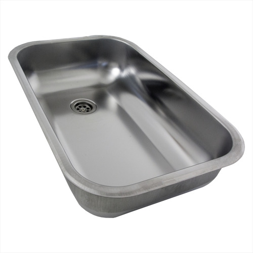 Pileta Bacha Cocina Simple Acero Inox 52 X 32 X 13 Dh52