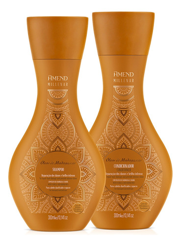 Kit Amend Millenar Óleos De Madagascar Duo (2 Produtos)