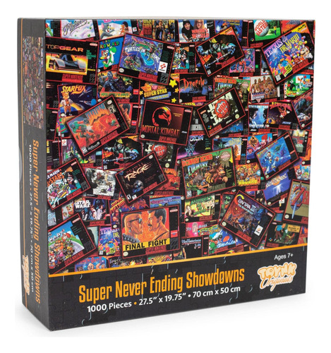 Rompecabezas Toynk Super Never Ending Showdowns 1000 Piezas