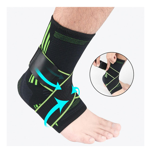 * Tobillera Deportiva, Ajustable Y Transpirable, Para