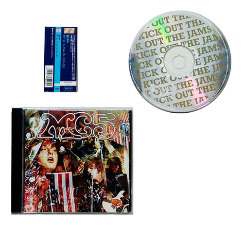 Mc5 Kick Out The Jams Cd Obi Eu - Elektra 7559-74042-2