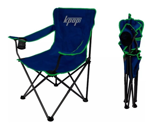 Silla Plegable Playera Camping Promocional  Grande K-pop Akr