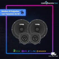 Comprar Medios 8 Pulgadas Con Tweeters 1 Pulgada Ds18 