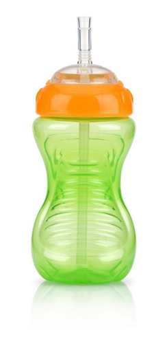 Imagen 9 de 9 de Vaso Para Niño Nuby Antiderrame Con Sorbete 9923 12m+ Bpafre