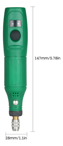 Mini Moedor Rotativo 12v Com Velocidade Variável E 24