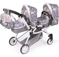 Comprar Coche Doble, Mellizos, Muñecas, Calidad Cuevas, Reborn