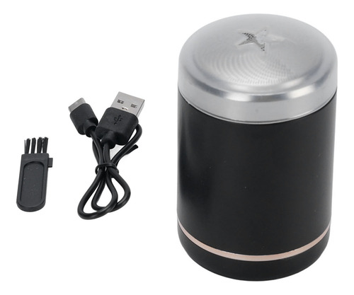 Mini Recortadora De Barba Eléctrica Recargable Por Usb