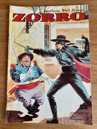 Cómic Zorro Número 181 ( Primer Zorro Quimantú )