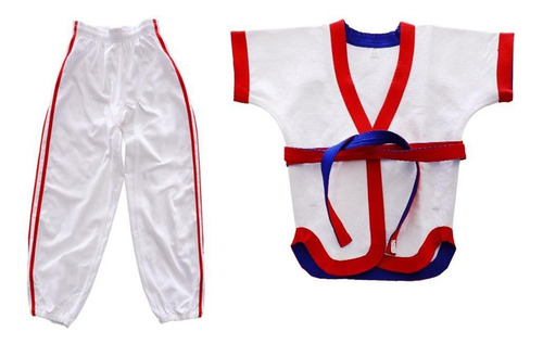 Ropa De Taekwondo De Lucha Pantalones 2xl 