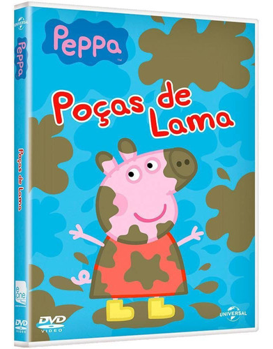 Dvd Peppa Poças De Lama
