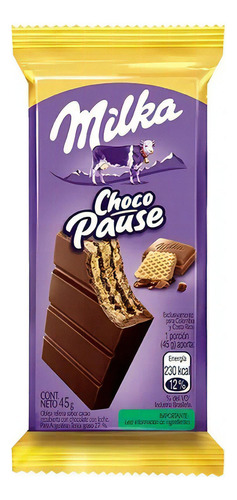 Tableta Milka Chocopause