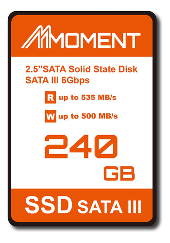 Mmoment Ssd Interna De Estado Solido De 240 Gb Ms12 Sata Iii