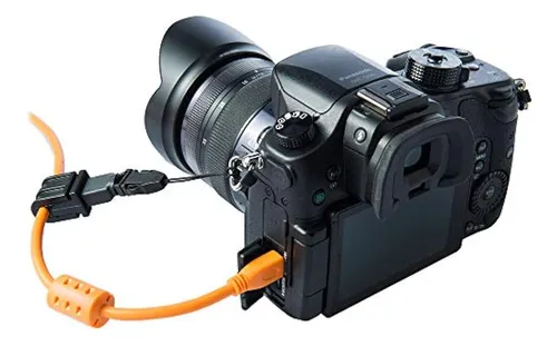 Cable Tetherpro Usb 2.0 A Mini-b 8 Pines 4.6m Naranja Dslr N