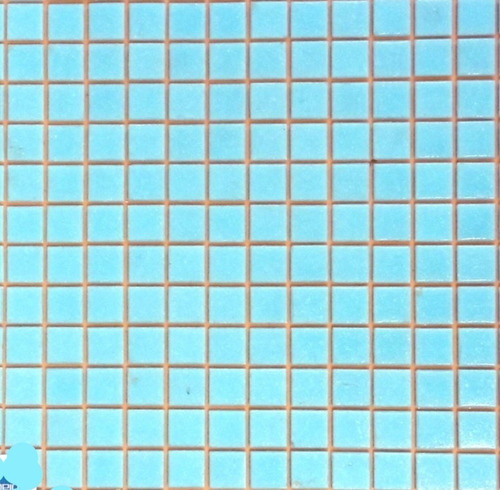 Imagen 5 de 8 de Venecitas Biseladas Celeste Claro 2x2. Aptas Pileta O Baño.