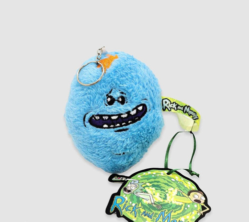 Llavero Mr Meeseeks De Peluche Rick Y Morty Oficial