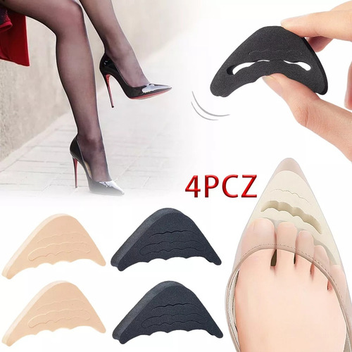 Almohadilla De Pie Relleno Para Zapatos Ajustables 2 Pares