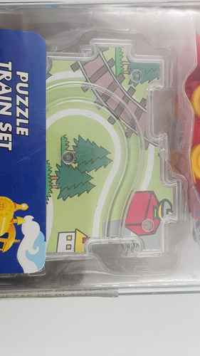 Rompecabezas Puzzle Train Set Toysmith 9422 Tren Azul 2009