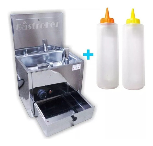 Imagen 1 de 1 de Panchera Electrica Roa Super Panchos Calienta Pan Automatica