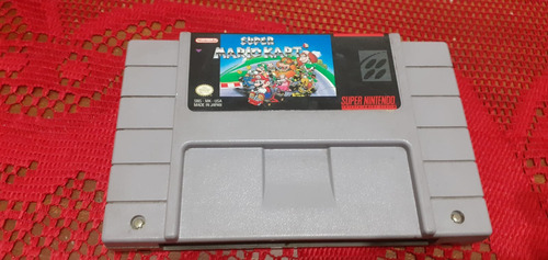 Super Mario Kart Super Nintendo Snes