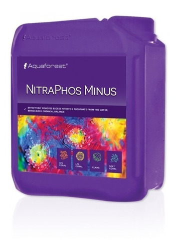 Aquaforest Nitraphos Minus 2000ml Removedor Nitrato Fosfato Acuario