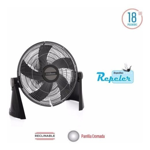 Turbo Ventilador Liliana 18 Vtfc18 Rejilla Cromada 75w