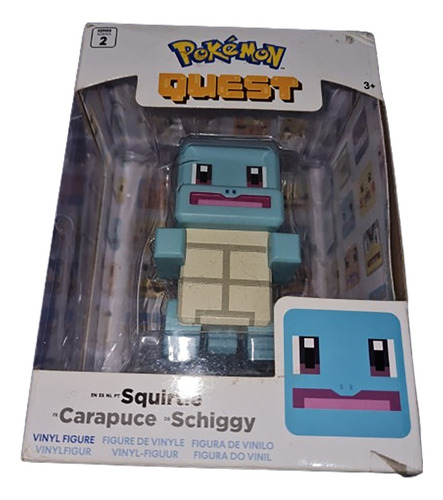 Pokemon Quest - Squirtle - Series 2 - Figura De Vinilo - 