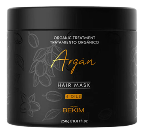 Bb Cream + Mascara Argan 4 Oils Tratamiento 250g Bekim