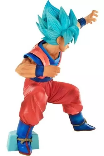 Boneco Goku Super Saiyajin Deus Azul - Dragon Ball Z em Promoção