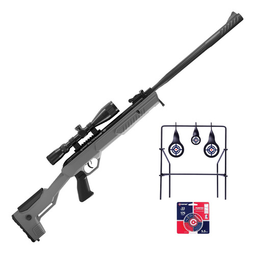 Carabina Crosman Mag-fire Extreme 5.5 C/ Diábolos Y Objetivo