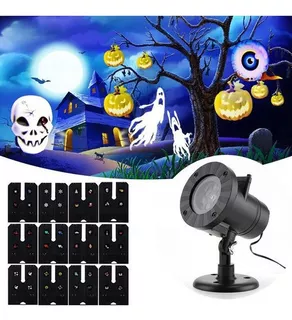 12 Patterns Outdoor Laser Projector Lights Disco Garden