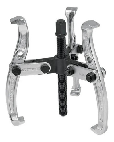 Imagen 3 de 5 de Extractor Universal 3 Patas Poleas Rulemanes 100mm Reversibl