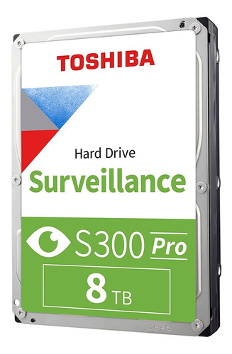 Disco Rigido Pc Toshiba Surveillance S300 Pro 8tb 7200rpm 2