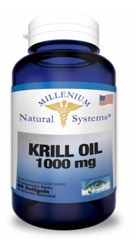 Aceite De Krill 1000mg Krill Oil X - Unidad a $1500