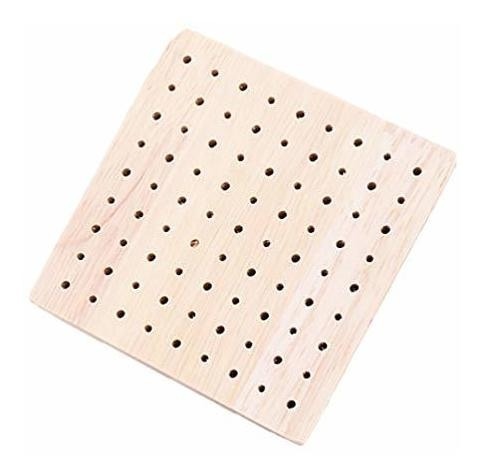 Herramienta Para Cerámica Exceart Wooden Peg Board Square Cl