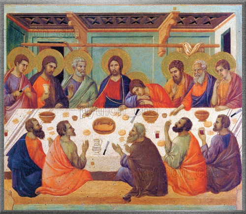 Cuadro The Last Supper - La Ultima Cena - Duccio - 1308 / 11