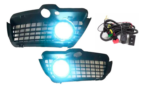 Rejillas C/foco Led Golf/jetta 3 93-99 Con Cableado