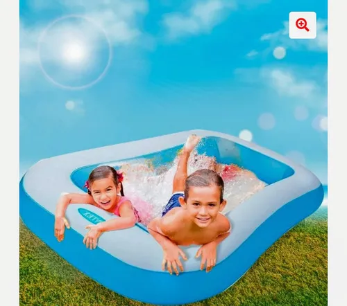 Alberca Inflable Rectangular Intex 1.66 M X 1.00 X 28 Cm
