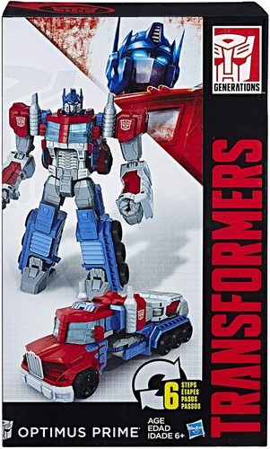Transformers Optimus Prime Cambia A Camion De Juguete H=28cm