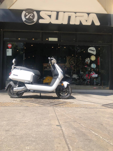 Imagen 6 de 15 de Moto Eléctrica Sunra Robo Doble Batería Litio Potenciada 0km